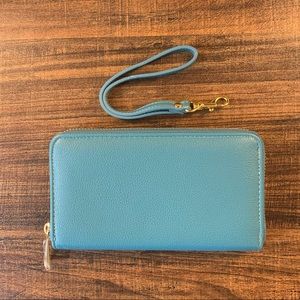 Vegan Leather Wristlet